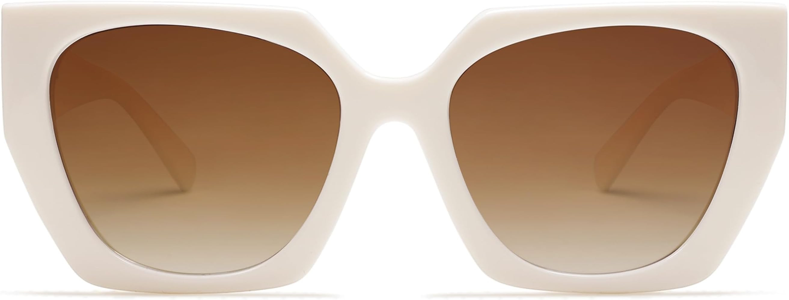 SOJOS Trendy Oversized Polarized Sunglasses Womens Big Square Cateye Sunnies, Lentes de sol para ... | Amazon (US)