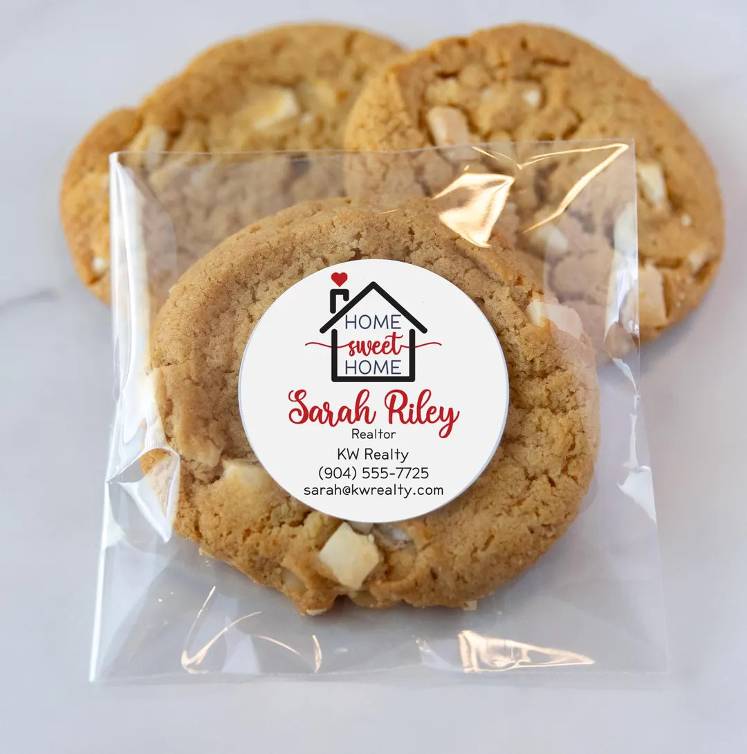 Realtor Open House Labels, 20 Printed Personalized Stickers for Giveaways, Real Estate Marketing,... | Etsy (US)