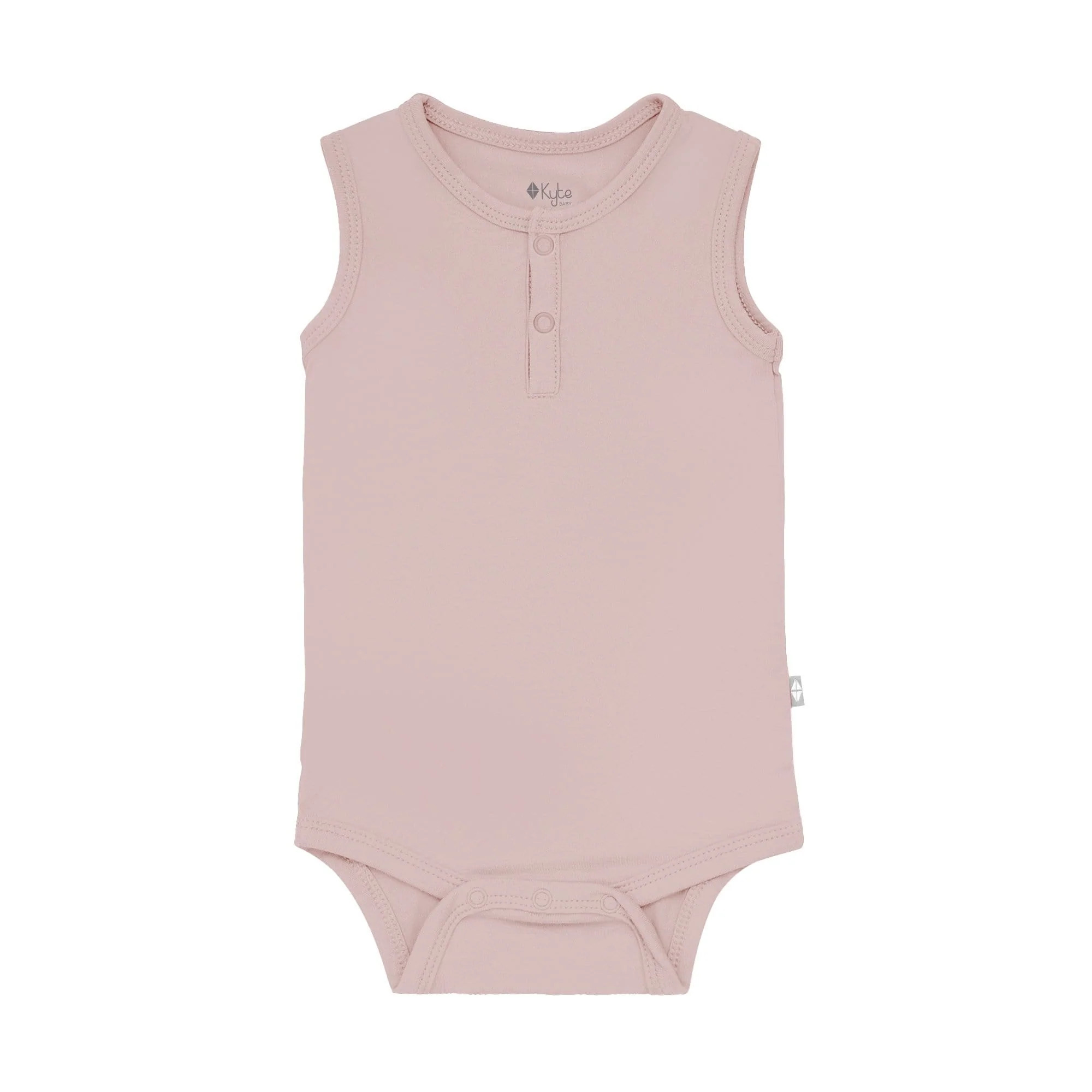 Sleeveless Bodysuit in Sunset | Kyte BABY