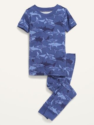 Unisex Printed Pajama Set for Toddler &#x26; Baby | Old Navy (CA)