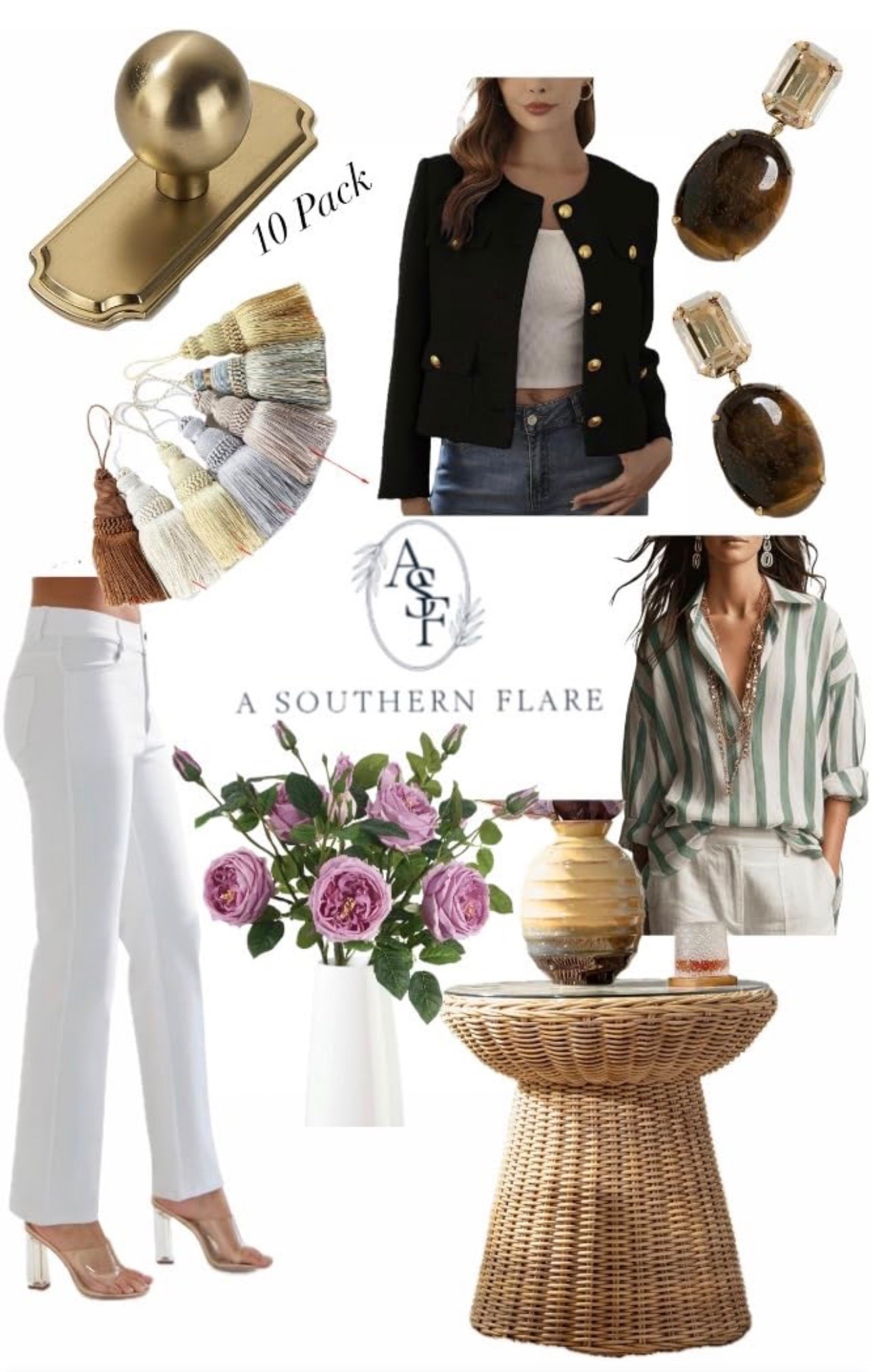 Elevate your style with these trendy pieces. From chic jackets to beautiful accessories, perfect for any occasion. #FashionFinds #StyleInspo

#LTKHome #LTKWorkwear