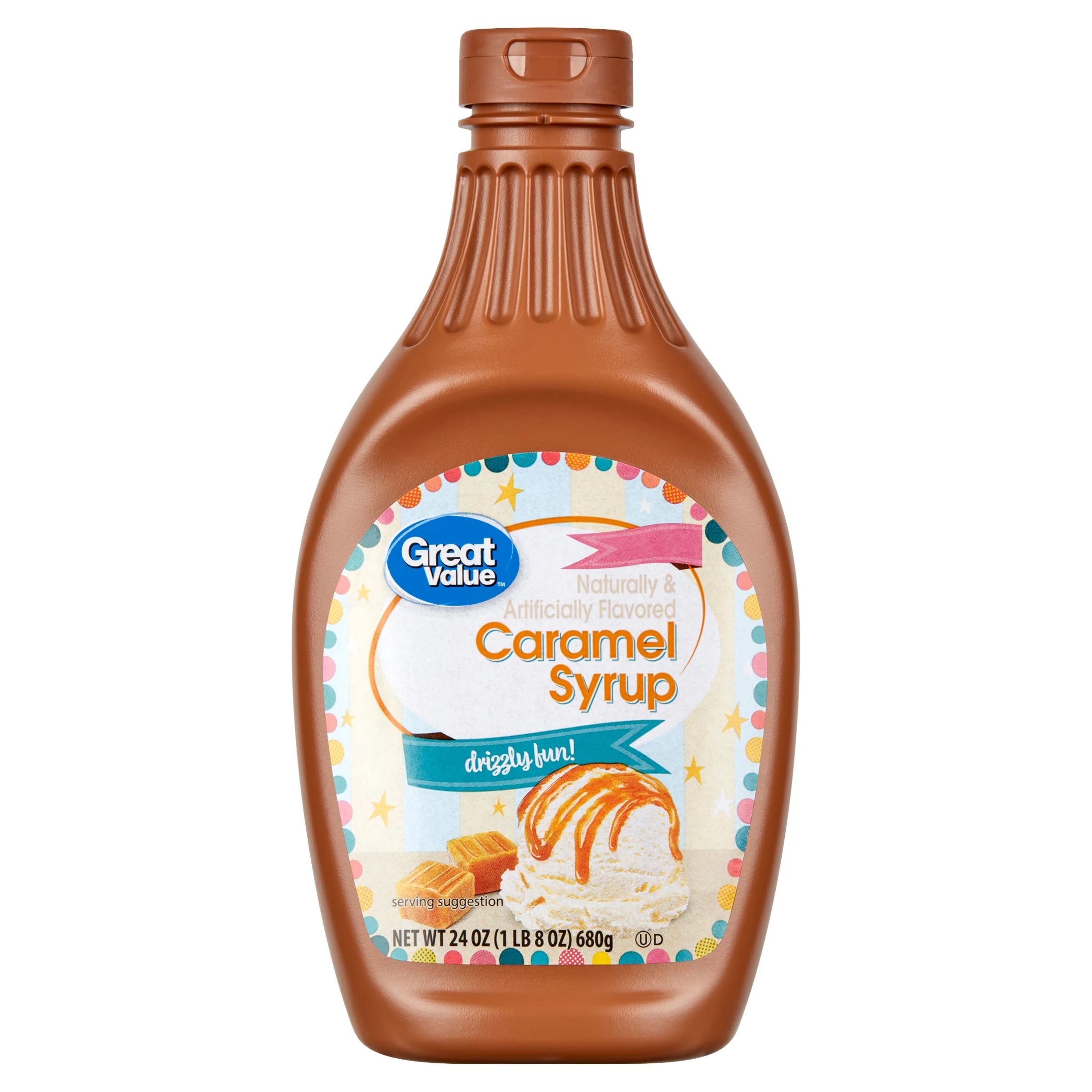 Great Value Caramel Syrup, 24 oz | Walmart (US)