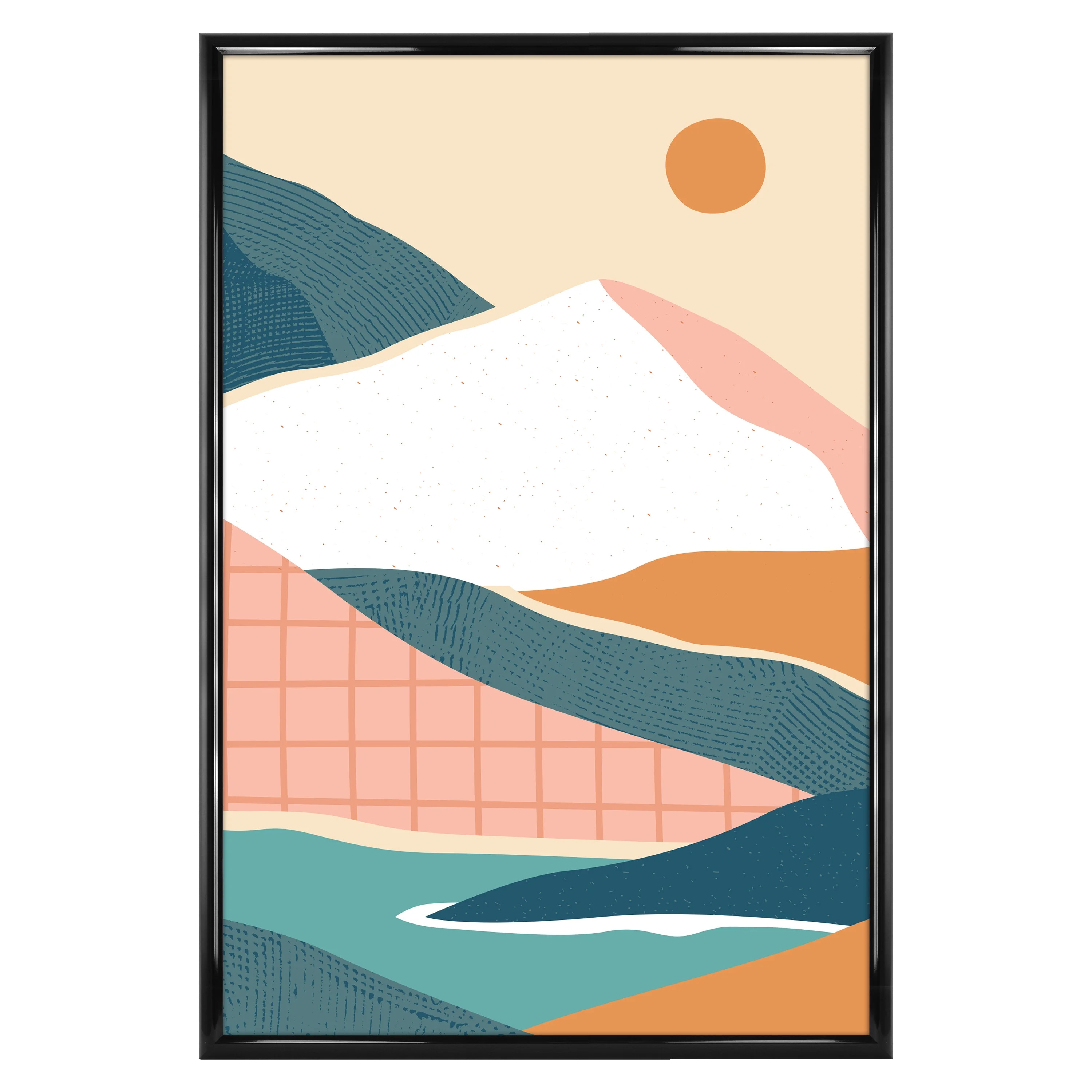 Mainstays 24" x 36" Rounded Poster and Picture Frame | Walmart (US)