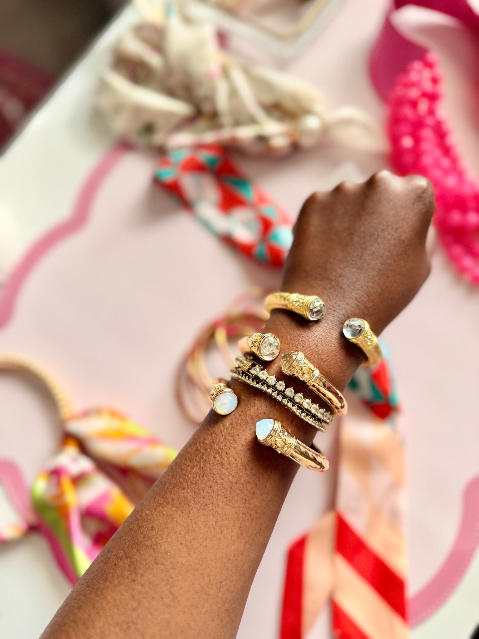 Bracelet stack of the day! #shopwillowtree

#LTKgrwm #LTKootd