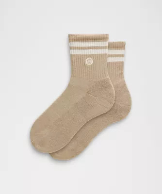 Unisex Daily Essential Quarter Socks   Stripe | lululemon (AU)