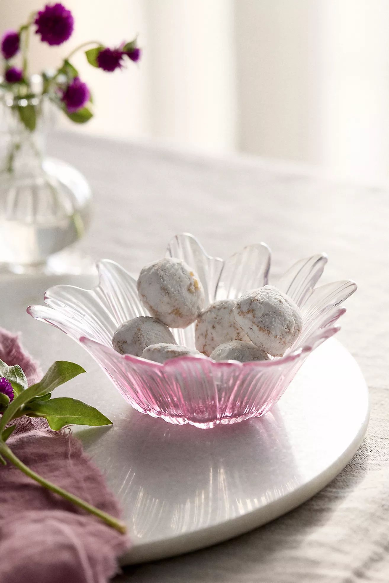 Glass Flower Candy Bowl | Anthropologie (US)