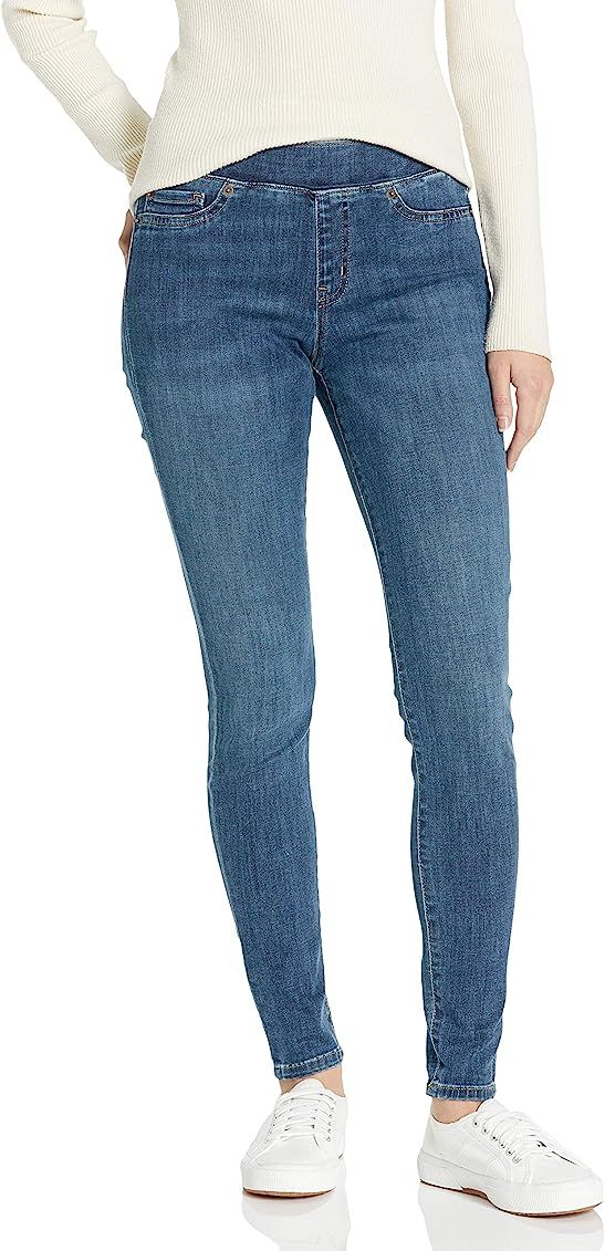 Amazon.com: Amazon Essentials Women's Stretch Pull-On Jegging (Available in Plus Size), New Mediu... | Amazon (US)