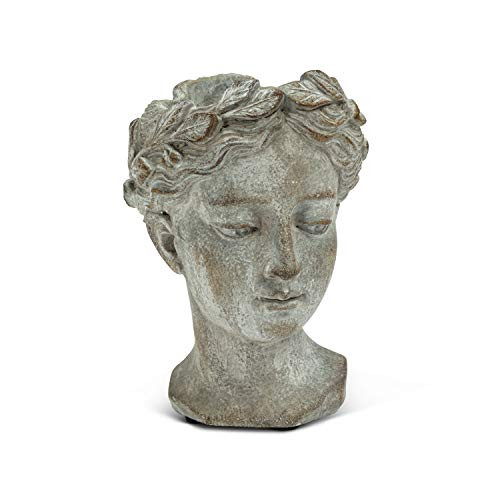 Abbott Collection Home 27-GODDESS-535-XS Abbott Collection Extra Small Woman Head Planter,Grey | Amazon (CA)