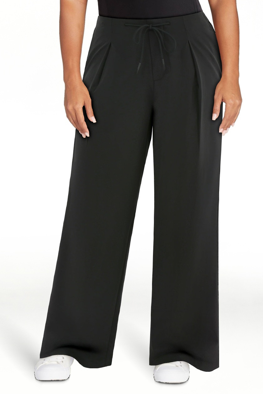 Avia Women's FeatherStretch Pleated Trousers, Sizes XS-XXXL | Walmart (US)