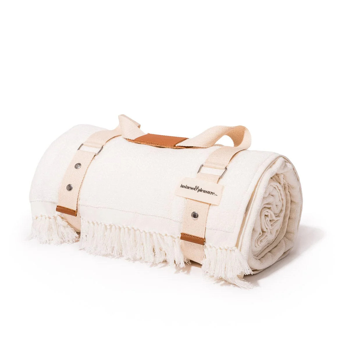 Antique White Beach Blanket | Business & Pleasure Co.