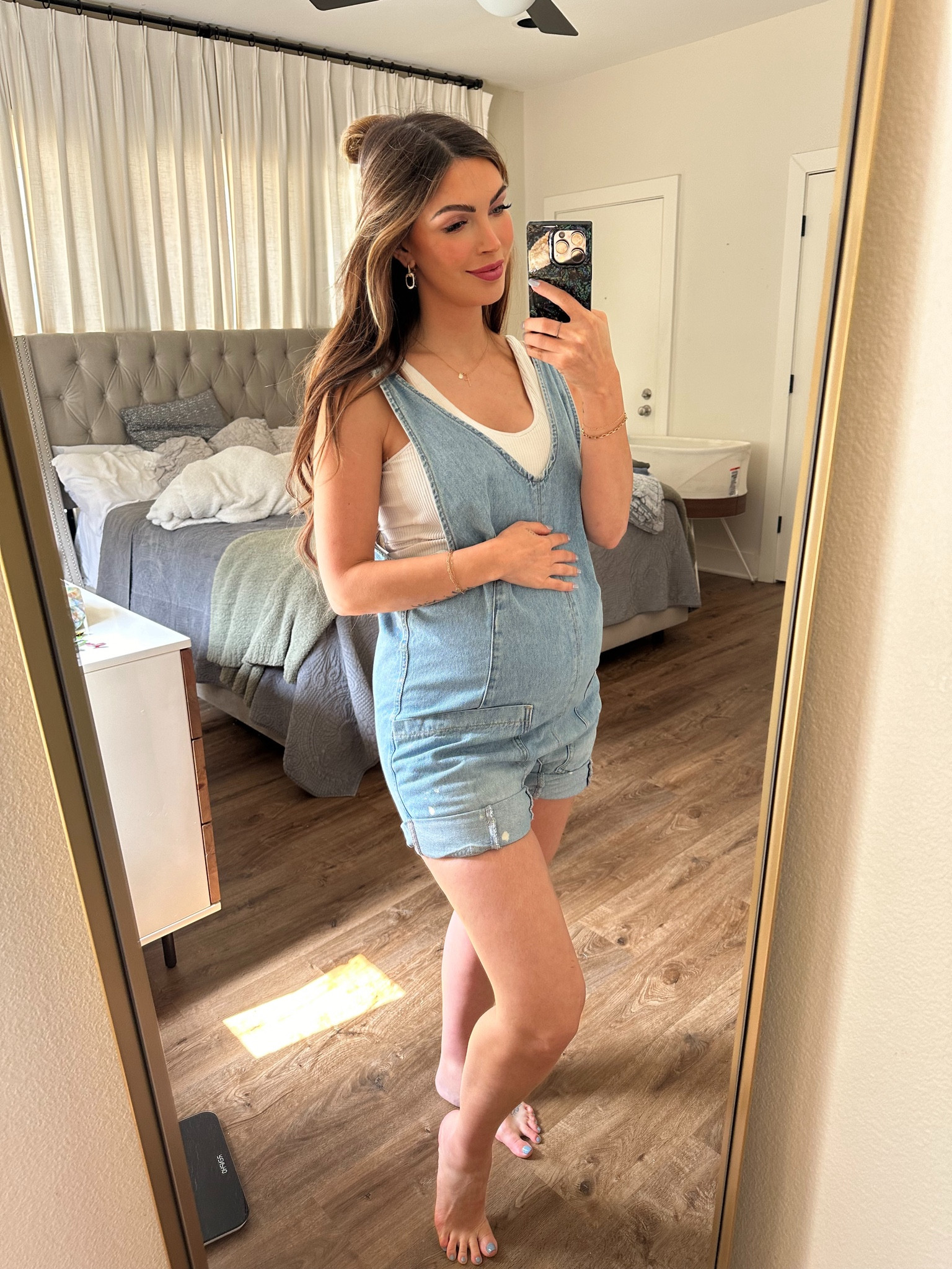 My bump-friendly weekend uniform 

Wearing XS

#LTKbump