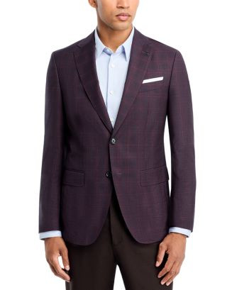 Hutson Tonal Plaid Slim Fit Sport Coat | Bloomingdale's (US)
