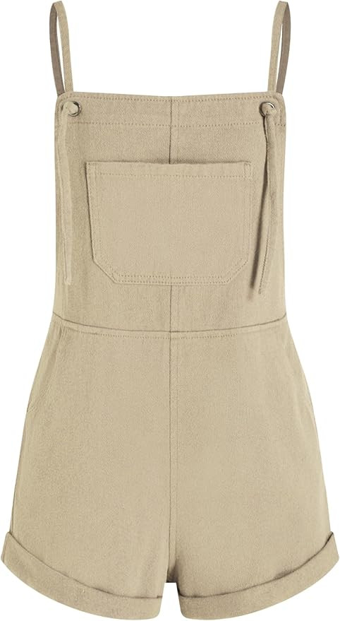 CIDER Overall Shorts For Women Jean Denim Rompers Adjustable Strap Loose Fit Overalls Summer Casu... | Amazon (US)