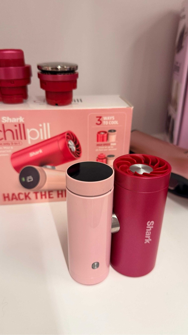 This is a high-tech hardcore fan! 🪭 As someone who lives in a hot destination, I was seriously impressed when the Shark rep showed me all the cool features of the Shark Chill Pill. 🤩

It’s officially gone straight onto my wishlist! 🥵❄️

#LTKFinds #HomeFinds #SummerMustHaves #LTKStyle #Wishlist #Shark

#LTKHome #LTKTravel #LTKselfcare