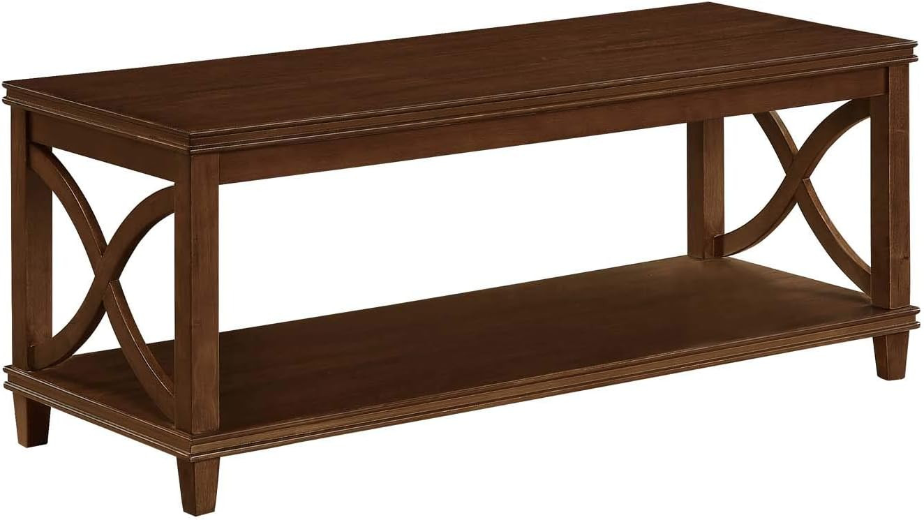Convenience Concepts Florence Coffee Table, Espresso | Amazon (US)