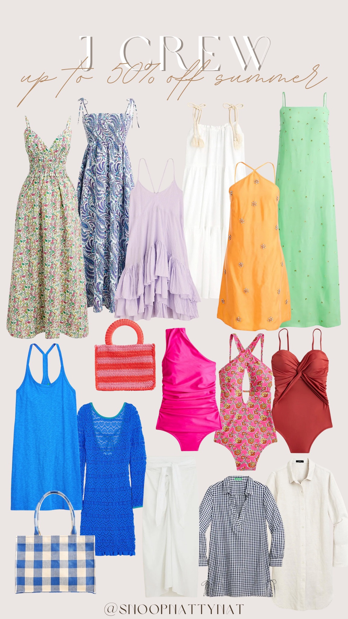 Jcrew - Resort Wear - Summer Wear - Summer Dress - Swim Wear - Summer Bag


#LTKstyletip #LTKswim #LTKsalealert