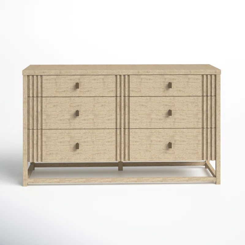 Aston 6 - Drawer Double Dresser | Wayfair North America