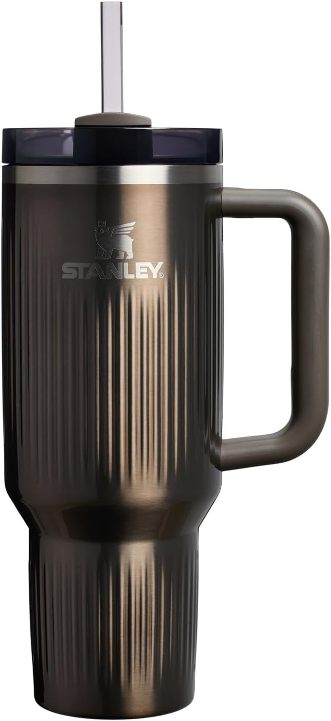 STANLEY Quencher H2.0 Tumbler with Handle and Straw 40 oz | Flowstate 3-Position Lid | Cup Holder... | Amazon (US)