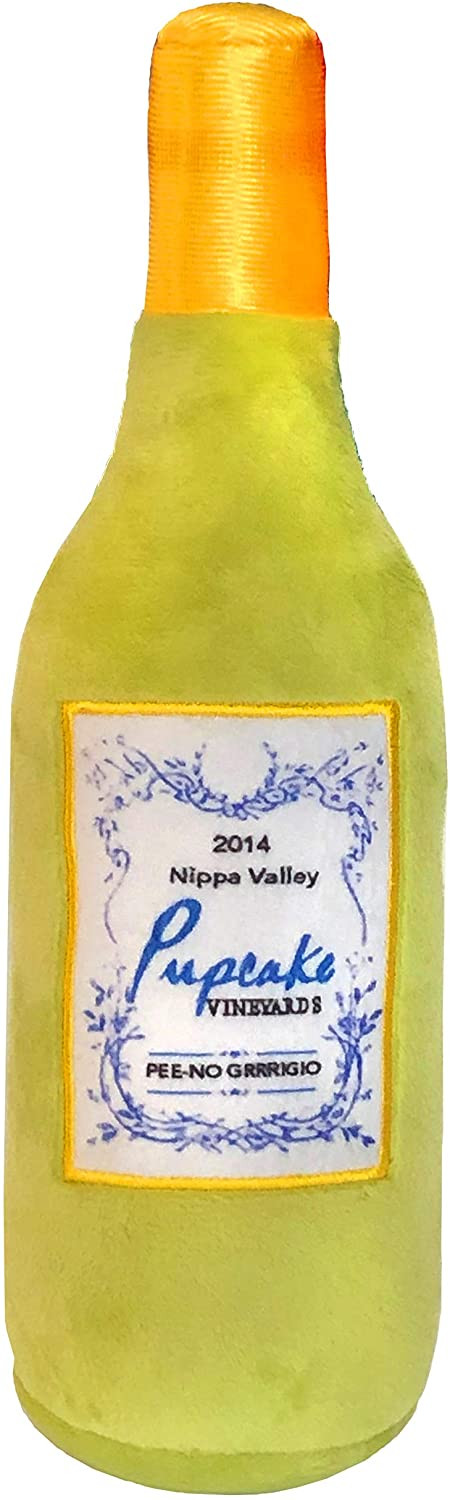 Power Plush Pupcake Wine (Small) | Dog Toy with Squeaker | Funny Dog Gift | Fun, Durable, and Saf... | Walmart (US)