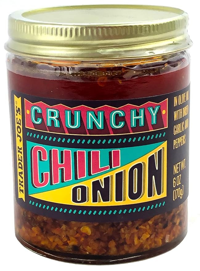 Trader Joe's Chili onion Crunch,1 Pack ( 6 ounce) | Amazon (US)