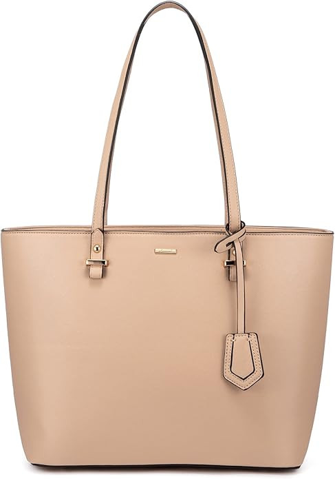 LOVEVOOK Handbags for Women Large Purses Faux Leather Tote Bag School Shoulder Bag with External ... | Amazon (US)