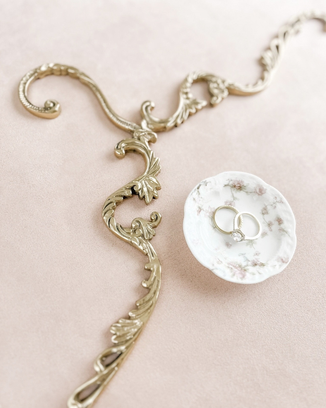 Bride wedding day hanger for wedding dress. Gold fancy hanger for wedding day  

#LTKWedding