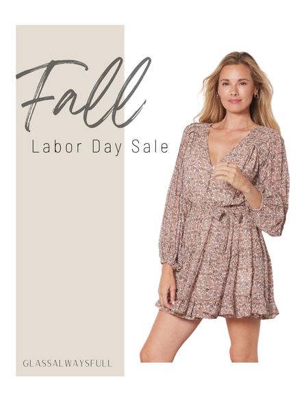 Labor Day sale, evereve sale, fall dress sale, fall family photos, fall wedding guest dress, date night dress, floral dress. 

#LTKwedding #LTKSeasonal #LTKsalealert