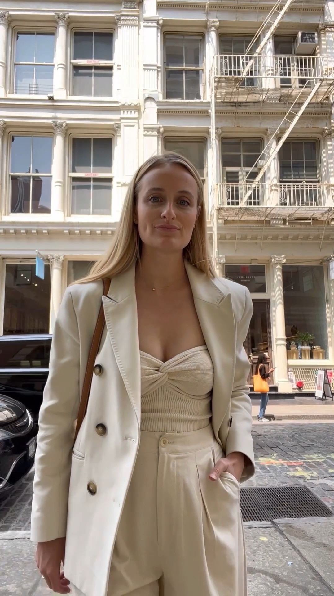 Reel outfit details…top is old DISSH and pants are my favorite trouser from Jenni Kayne. I sized up one. Use code STEPHT15 to save 🤍

#LTKVideo #LTKsalealert #LTKworkwear