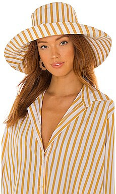 FAITHFULL THE BRAND Steffany Sun Hat in Martie Stripe Print from Revolve.com | Revolve Clothing (Global)