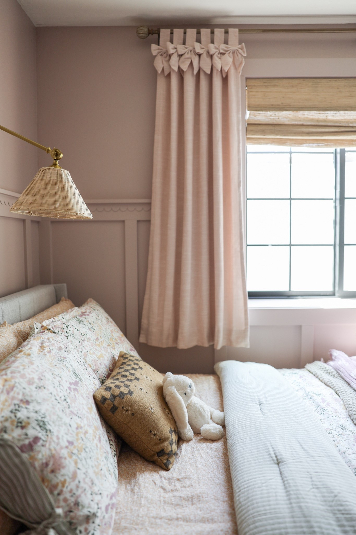 Added the cutest bow curtains to the girls’ room 🫢 linked them here!

#LTKHome