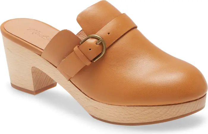 Madewell Monique Buckle Clog | Nordstrom | Nordstrom