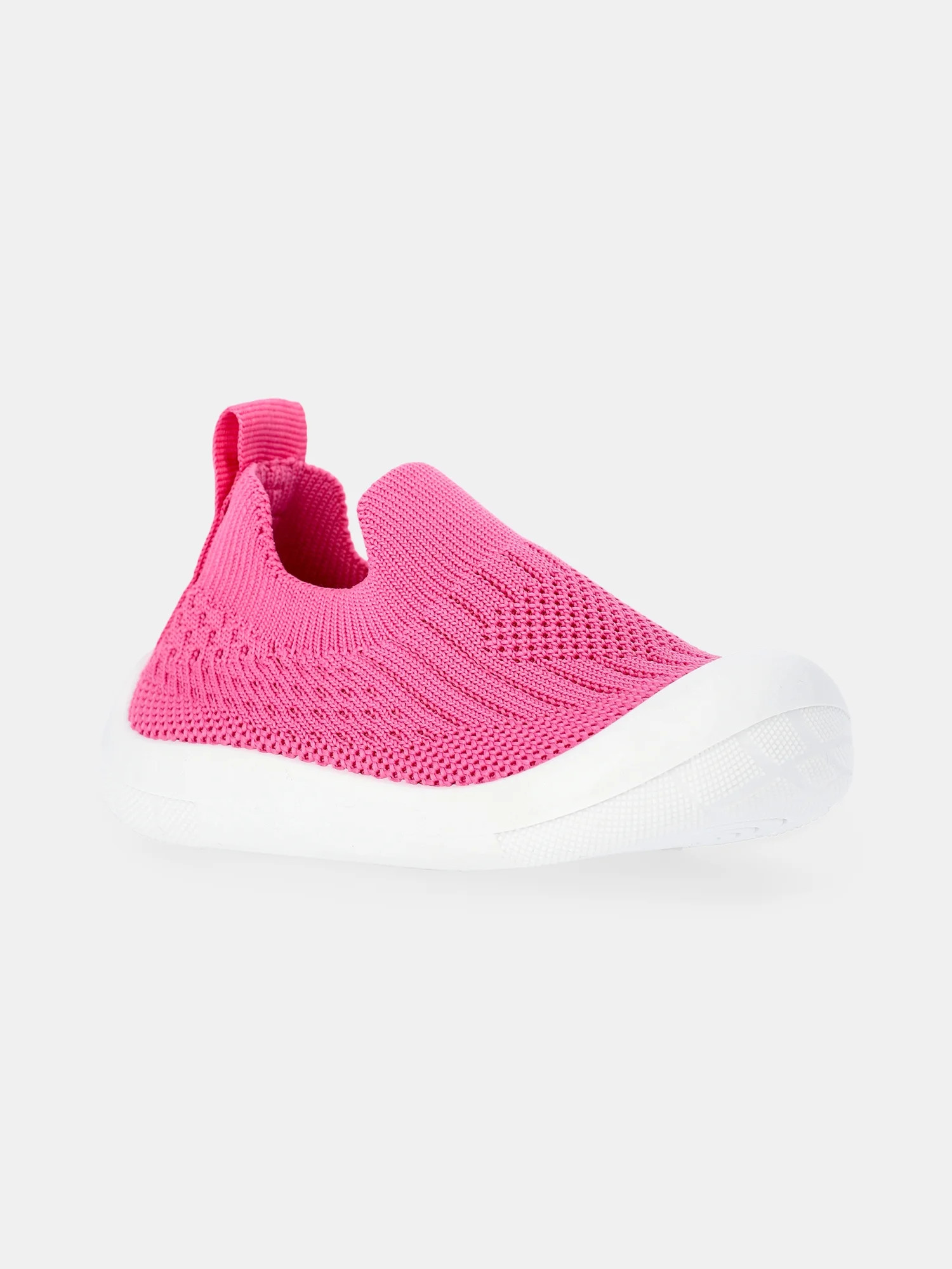 Wonder Nation Baby Girls Knit Sneakers - Walmart.com | Walmart (US)