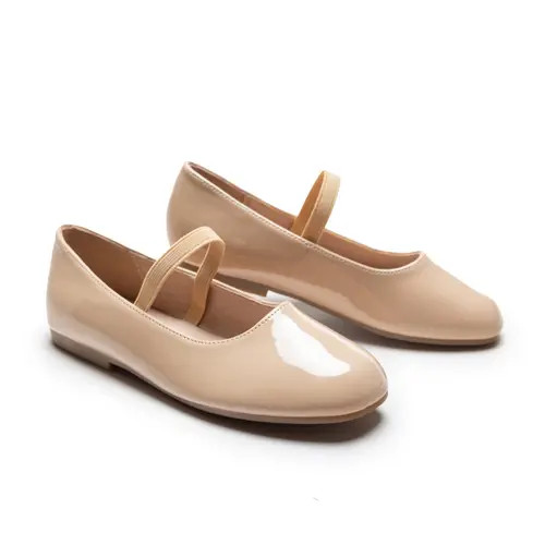 Tulleen Satin Colette Flats in Beige at Nordstrom, Size 4 | Nordstrom