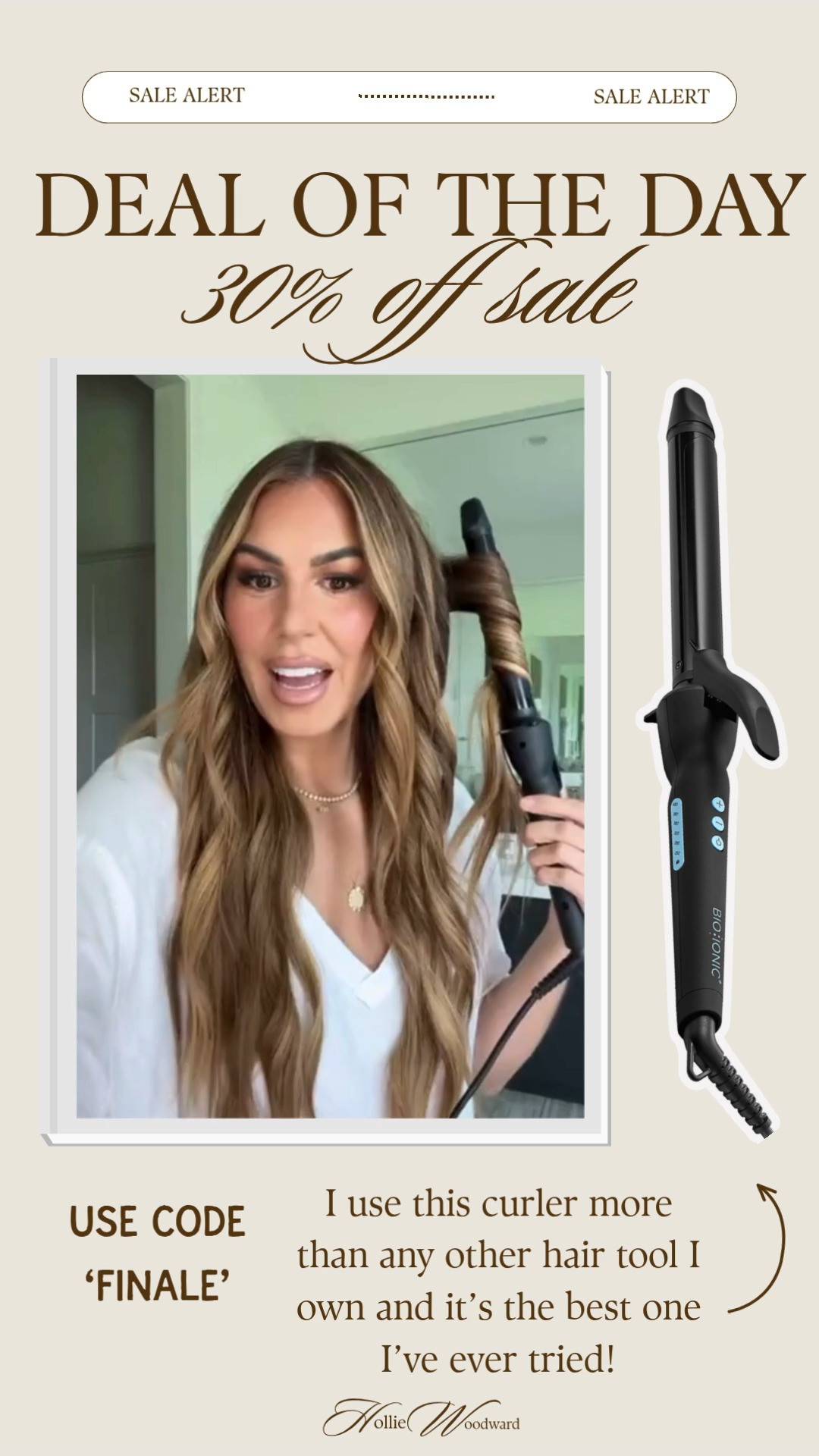 the best curler is on sale! use code "finale" for 30% off! 

 #LTKSaleAlert #LTKBeauty