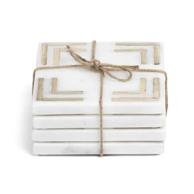 Mannara Square Marble Coaster Rosdorf Park | Wayfair North America
