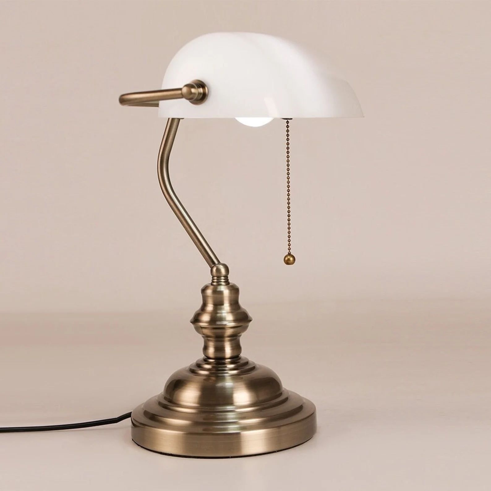 White Jade - Banker Desk Lamp | Etsy (CAD)