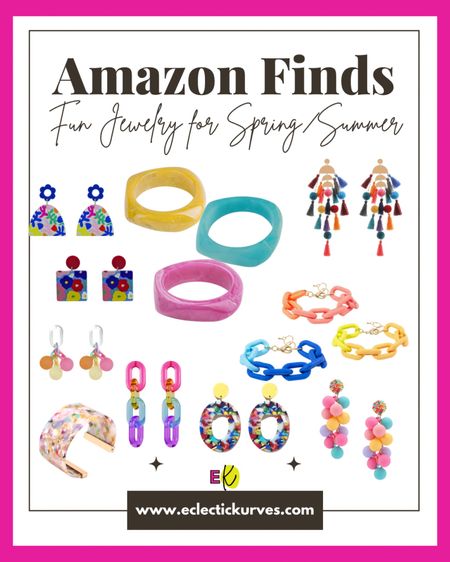 Spring Earrings from Amazon! Lots of cute styles to amp up your Spring wardrobe! 

#LTKunder50 #LTKSeasonal #LTKFind