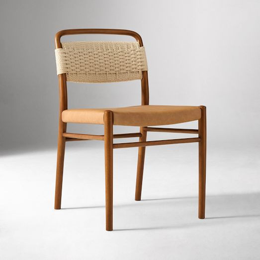 Eindhoven Leather Dining Chair | West Elm (US)