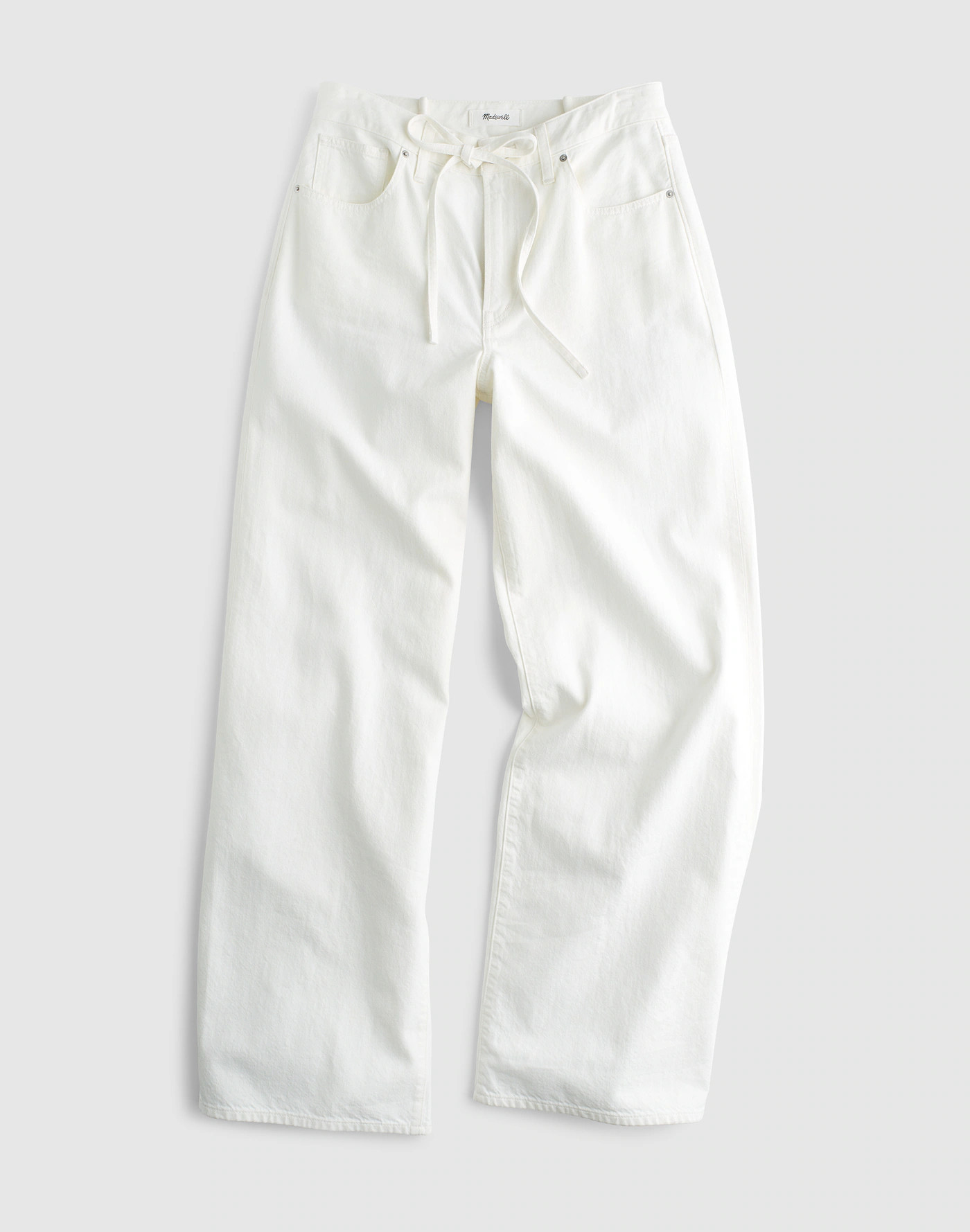 The Ultimate Wide-Leg Jean in Tile White | Madewell