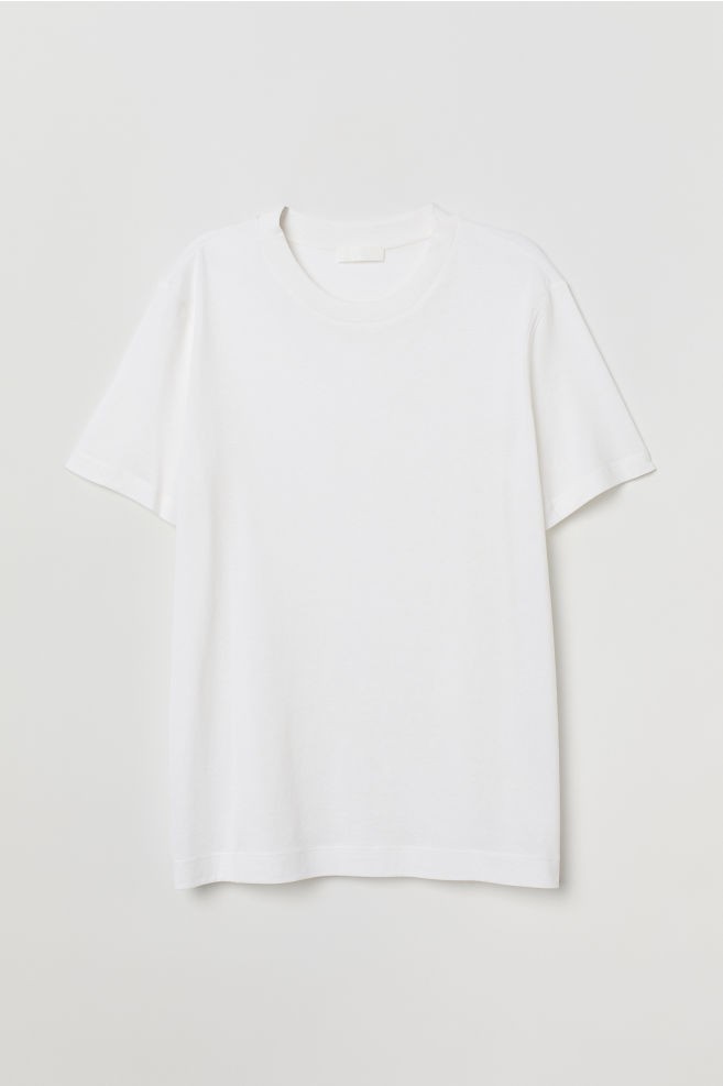 T-Shirt aus Seidenmischung | H&M (DE, AT, CH, NL, FI)