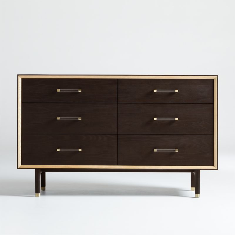 Black Wide Thornhill Dresser + Reviews | Crate and Barrel | Crate & Barrel