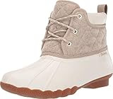 Skechers Womens Pond Lil Puddles Mid Quilted Lace Up Duck Boot With Waterproof Outsole | Amazon (US)