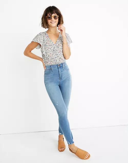Petite 10" High-Rise Roadtripper Jeggings in Jancey Wash | Madewell