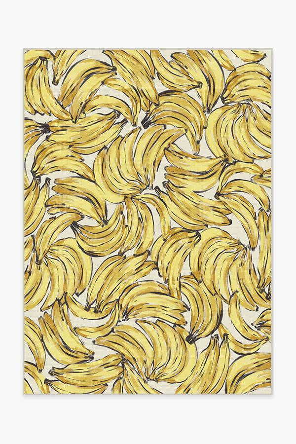 Bananas Yellow Rug | Ruggable