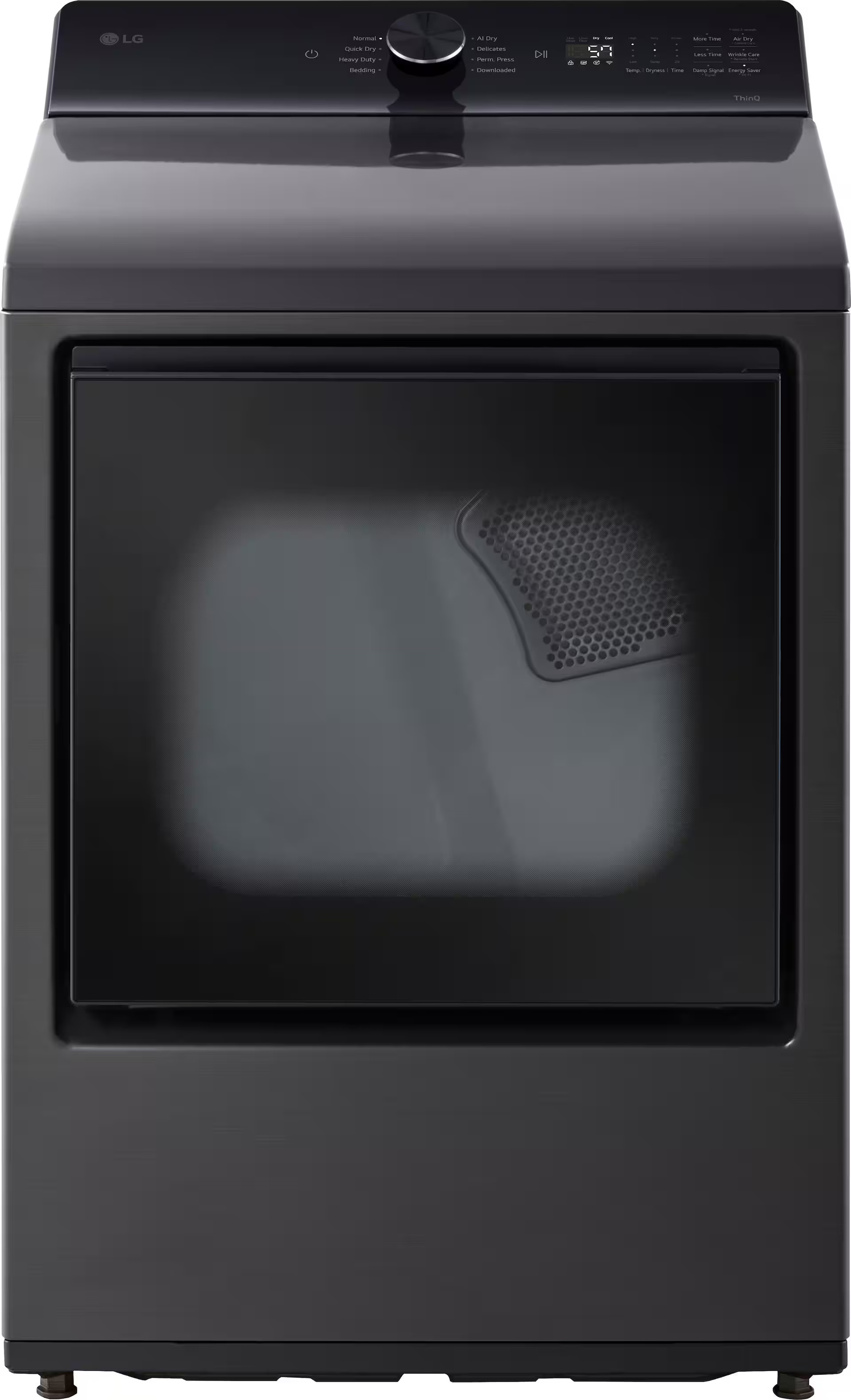 LG - 7.3 Cu. Ft. Smart Gas Dryer with Sensor Dry - Custom Panel Ready | Best Buy U.S.