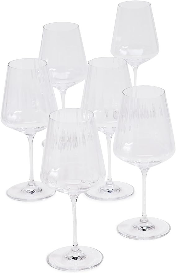 Georg Jensen, Bernadotte White Wine Glass, Set of 6 | Amazon (US)