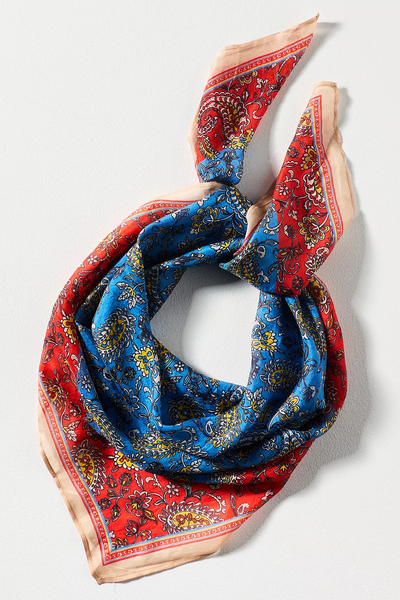Vismaya 100% Silk Hair Scarf | Anthropologie (US)