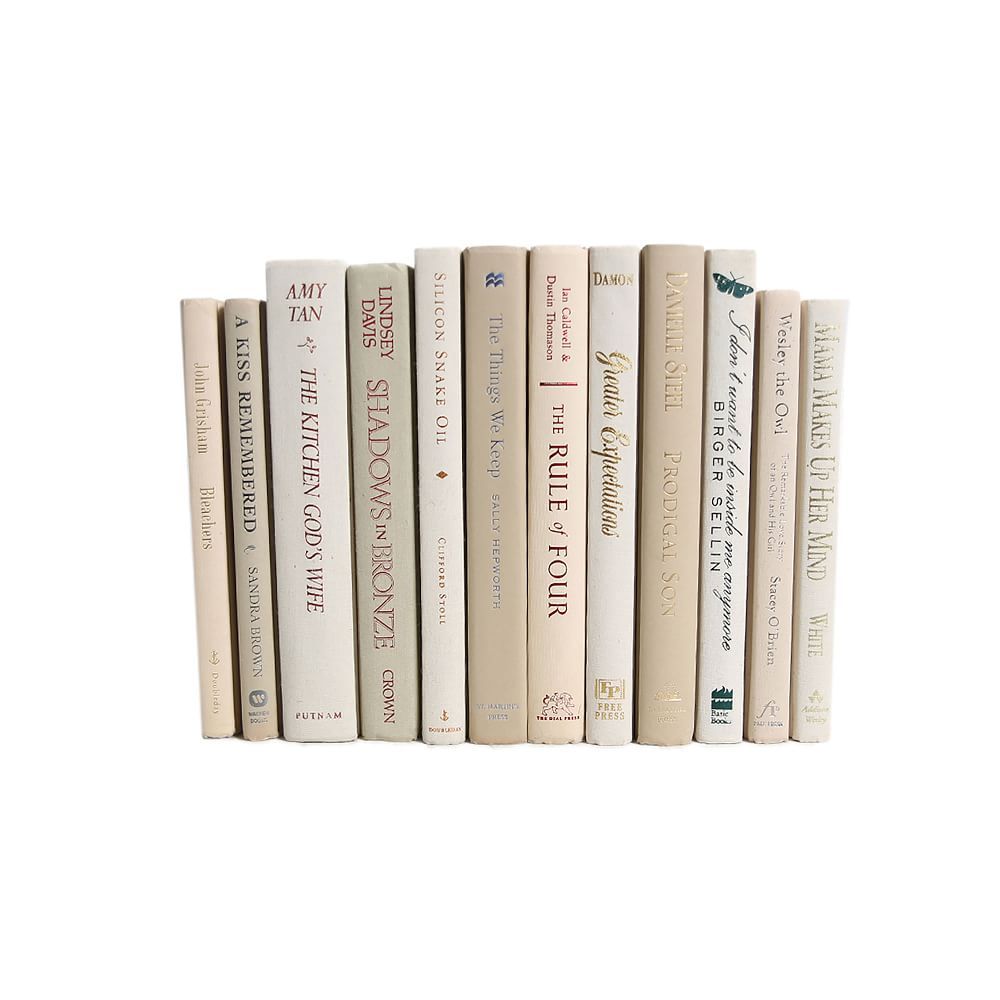 Modern Decorative Book, Snowfall | West Elm (US)