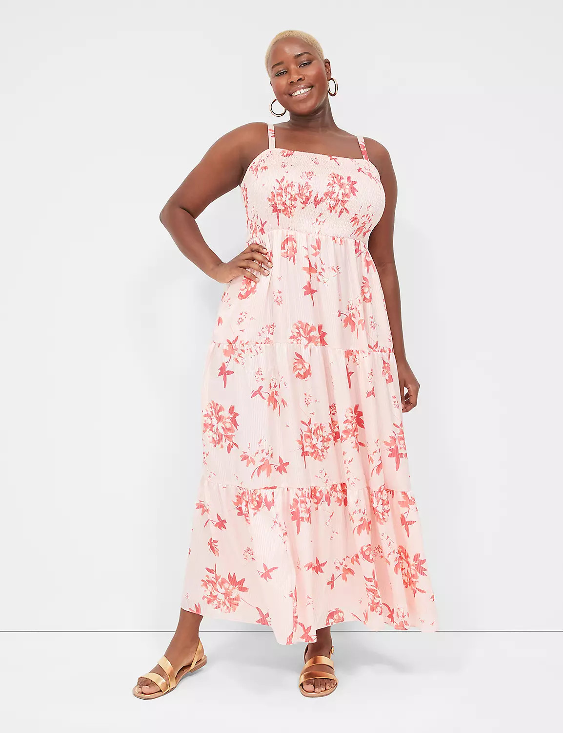 Sleeveless Tiered Maxi Dress | LaneBryant | Lane Bryant (US)