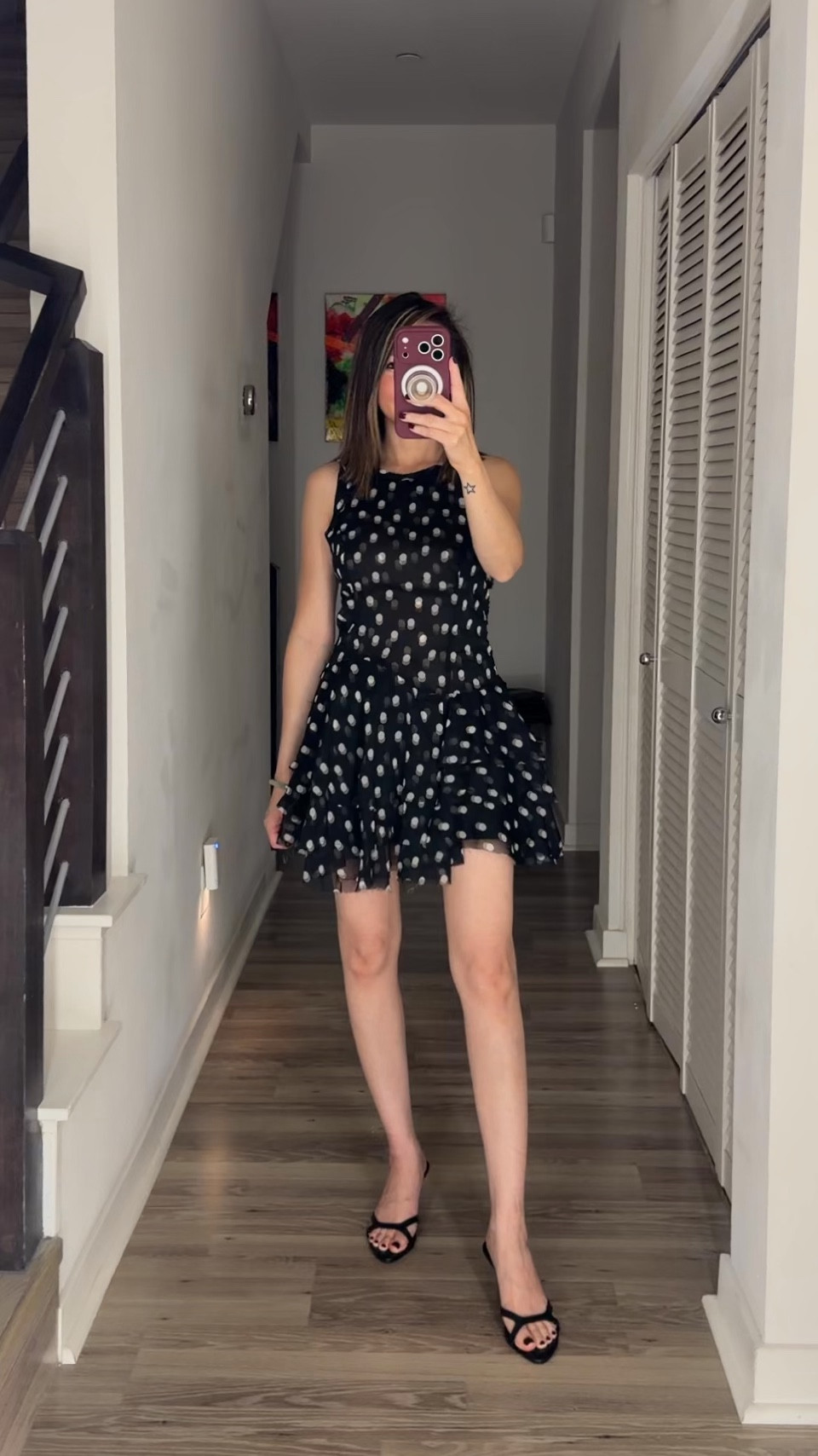 Spring dress ✨ This polka dot dress is so chic. Love the layers and asymmetrical hemline. It’s giving ladies who brunch and European summer. It’s so versatile for all occasions. Styled with these kitten heels that look designer but you don’t believe the price. They’re so comfortable. Runs TTS. 

Spring dresses, polka dot dress, spring ootd, mini dress, The Stylizt 



#LTKootd #LTKSeasonal #LTKdayinmylife